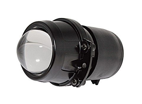 SHIN YO Ellipsoidscheinwerfer mit Gummiabdichtung., Abblendlicht, H1, 12V/55 Watt