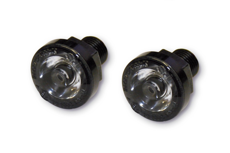 SHIN YO LED-Standlicht, rund, Durchmesser 24,7 mm, mit M12 Schraube