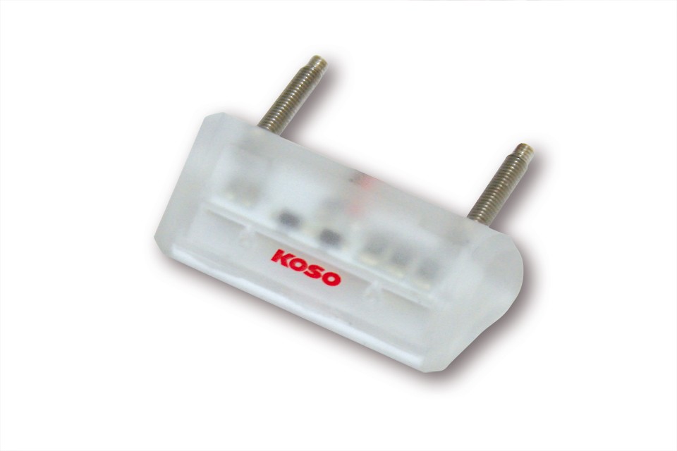 KOSO Mini LED-Nummernschildbeleuchtung, transparent gefrostet