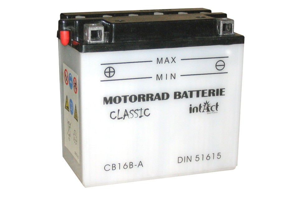 Intact Bike Power Batterie CB 16B-A mit Säurepack