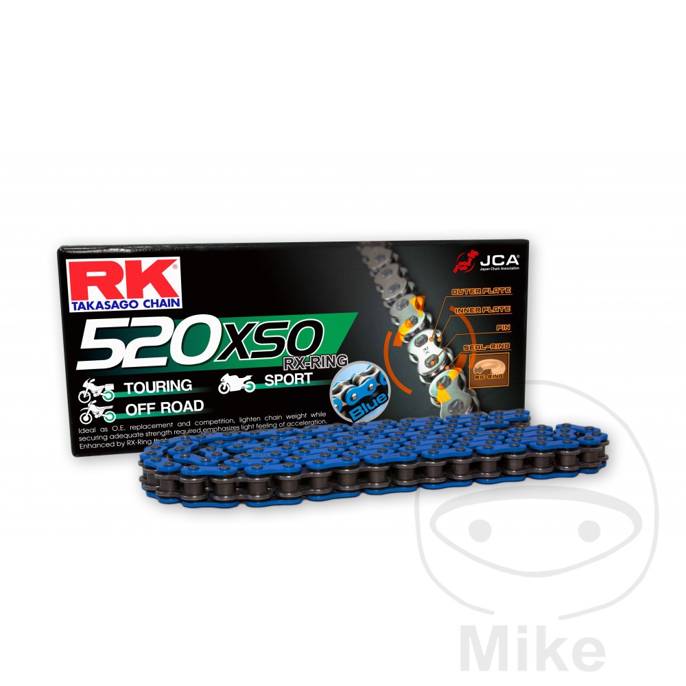 RK X-Ringkette blau 520 XSO/116