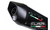 GPR Furore Carbonlook KTM Duke 390 2013-14 Slip On Endschalldämpfer Auspuff mit Kat
