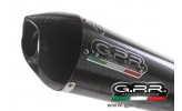 GPR GP Evolution Carbonlook KTM Duke 390 2013-14 Slip On Endschalldämpfer Auspuff mit Kat