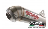 GPR Powercan Edelstahl KTM Duke 390 2013-14 Slip On Endschalldämpfer Auspuff mit Kat